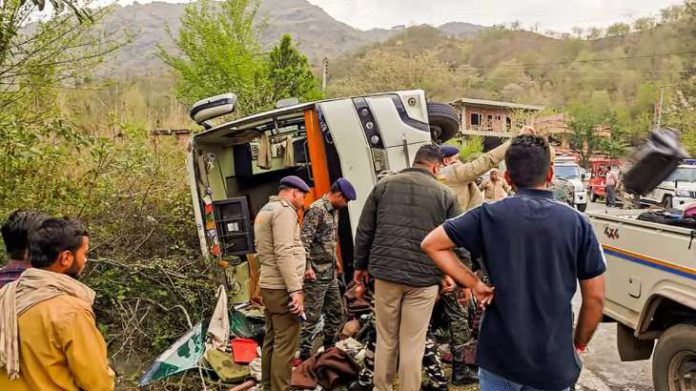 J&K bus accident