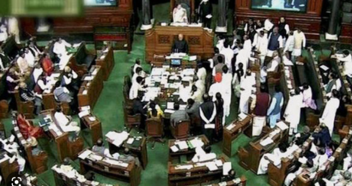 Lok Sabha adjourned