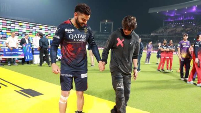 Virat kohli and Shahrukh khan