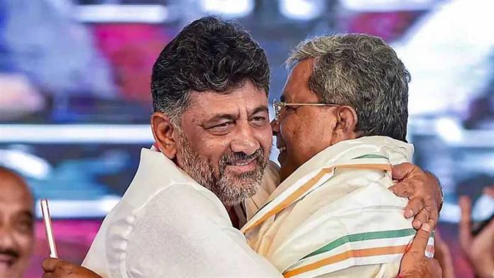 Siddaramaiah and Shivakumar