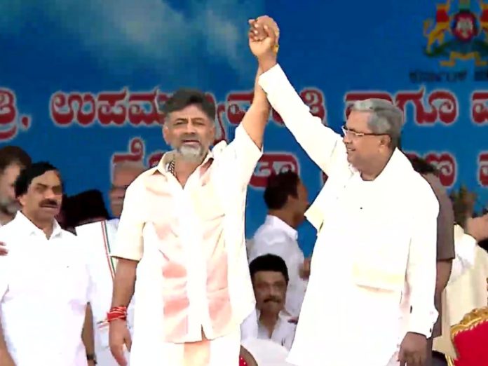 8 ministers took oath along with Siddaramaiah