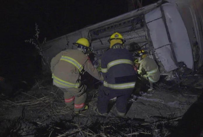 Mexico bus accident